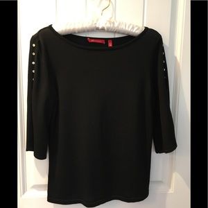 Anne Klein Dressy Short Sleeve Top